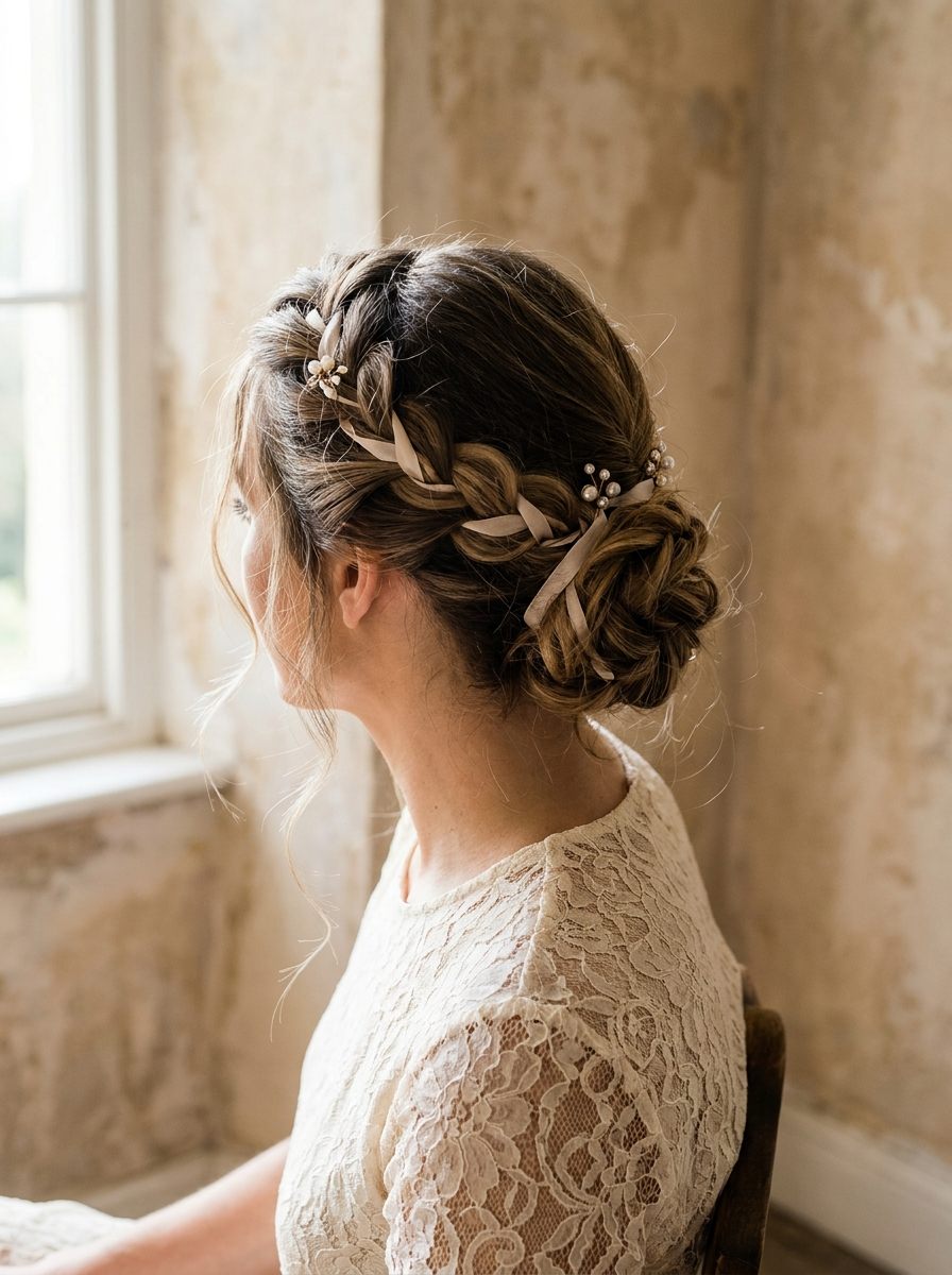 Elegante Flechtfrisur für besondere Anlässe - flechtfrisuren